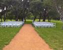 Wedding ceremony site