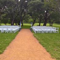 Wedding ceremony site