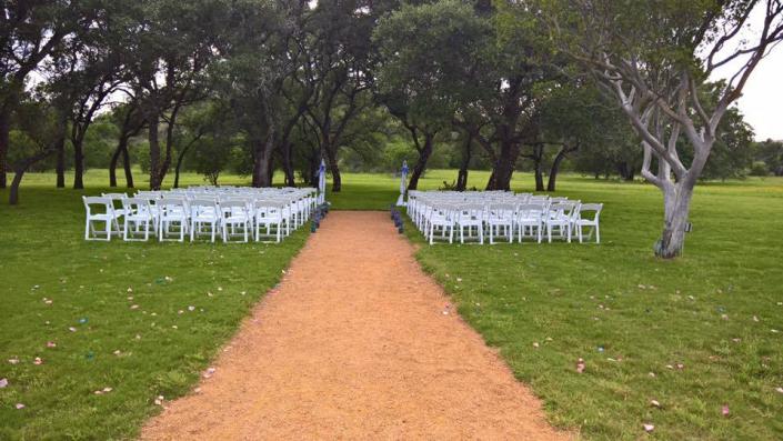 Wedding ceremony site