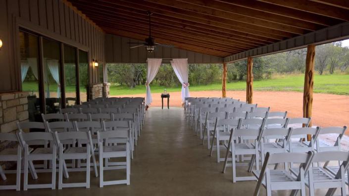 Get a bit of both by having a wedding ceremony beneath our beautiful pavilion! 